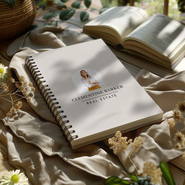 Moder arch photo Business Branding Anteckningsbok (Skapare uppladdad)