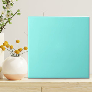 moder chic minimalist monogram turkos aqua blue kakelplatta