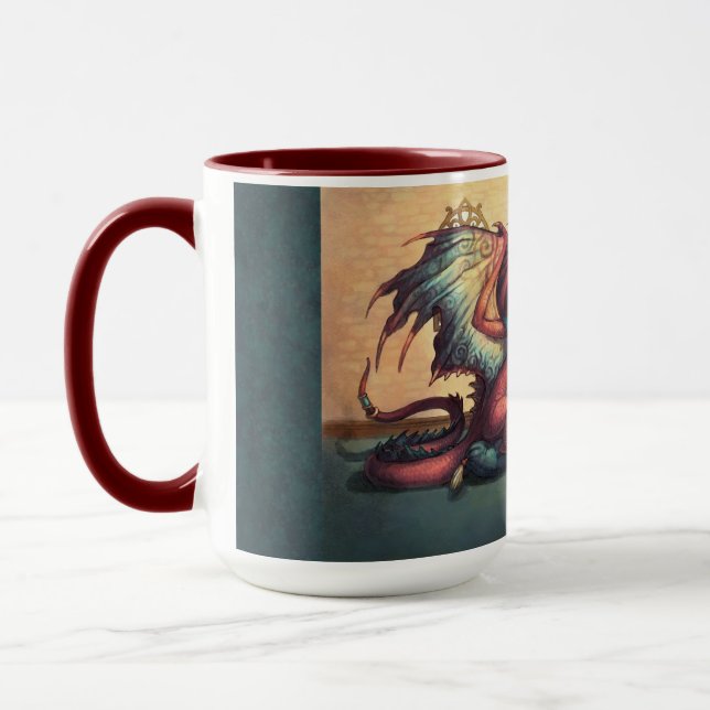 Moder Drakon och Unga mugg (Vänster)