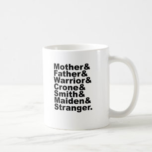 Moder & Fader & Krigare & Käring & Smid & Mö Kaffemugg