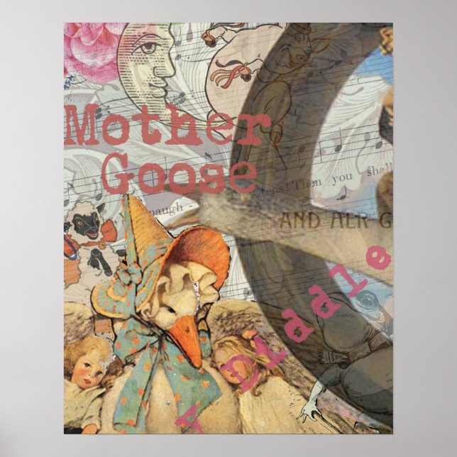 Moder Gås Sago Ramsa Sagor Poster (Framsidan)