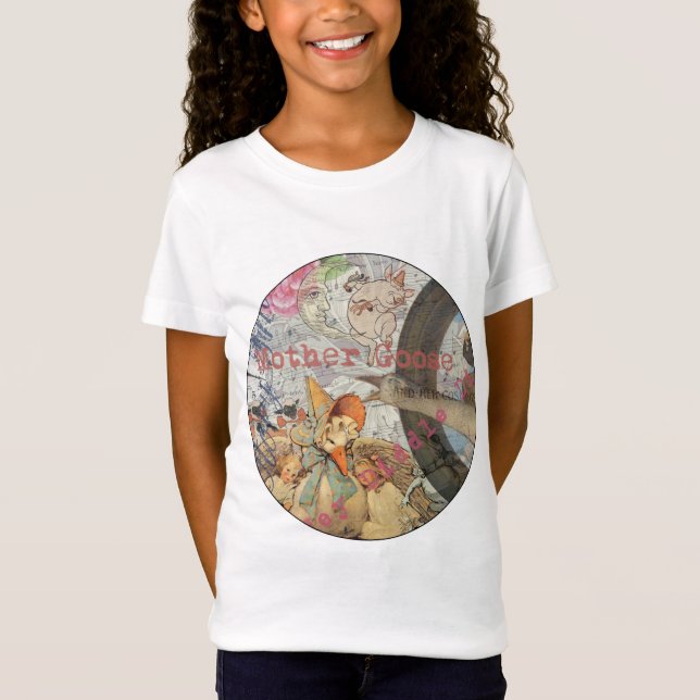 Moder Gås Sago Ramsa Sagor Tee Shirt (Framsida)