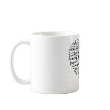 Moder jord moln kaffemugge - Vacker, omtänksam,