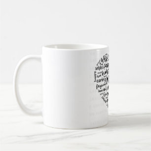 Moder jord moln kaffemugge - Vacker, omtänksam, Kaffemugg
