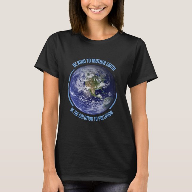 Moder jordens dag t shirt (Framsida)