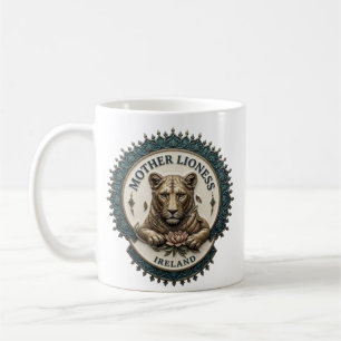 Moder Lejoninna. Irland Kaffe Mugg