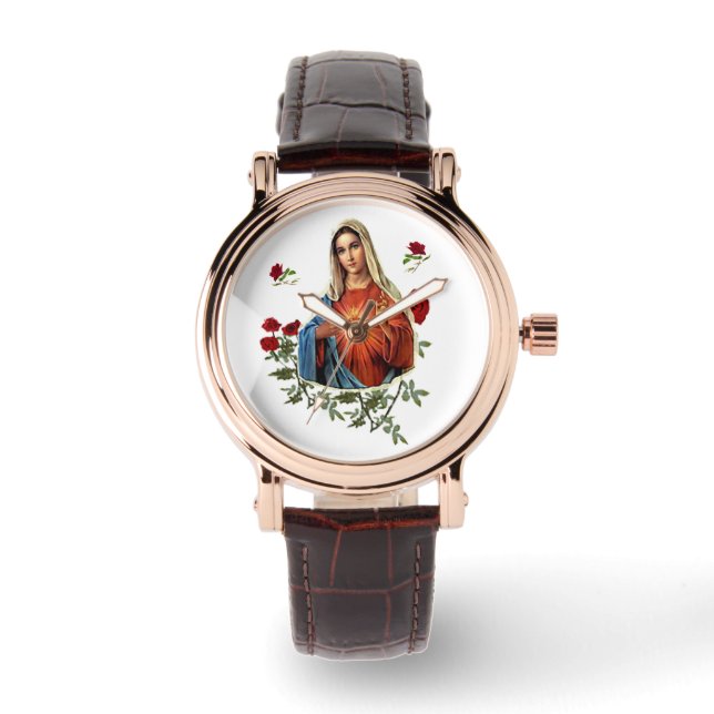 Moder Maria Armbandsur (Framsida)