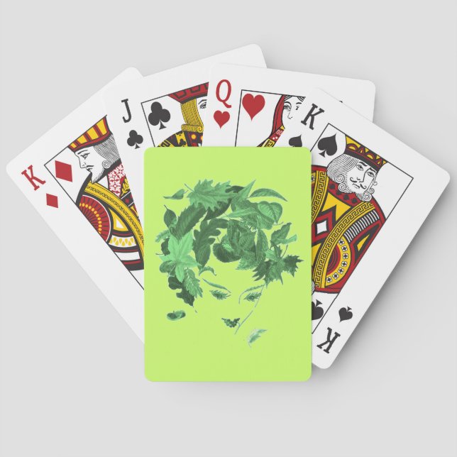 Moder Natur Spel Kort (Baksidan)