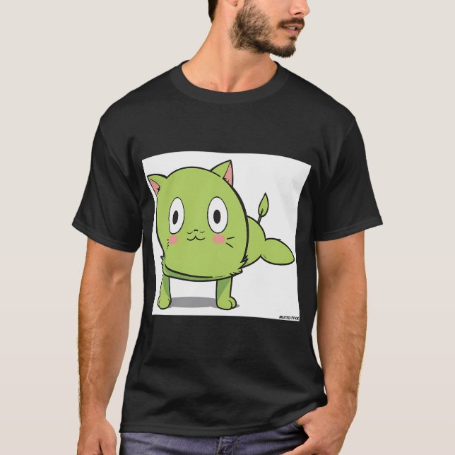 Moder Puffer Puffer Fisk Hav T Shirt (Framsida)