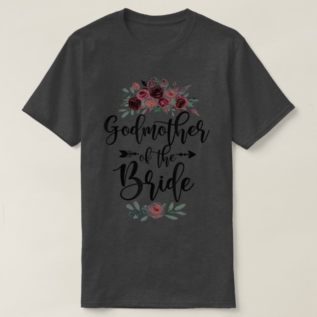 Moder till Bride Möhippa Firande T Shirt (Design framsida)