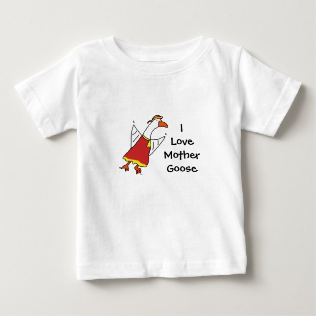 modergås, ILoveMor Goose T Shirt (Framsida)