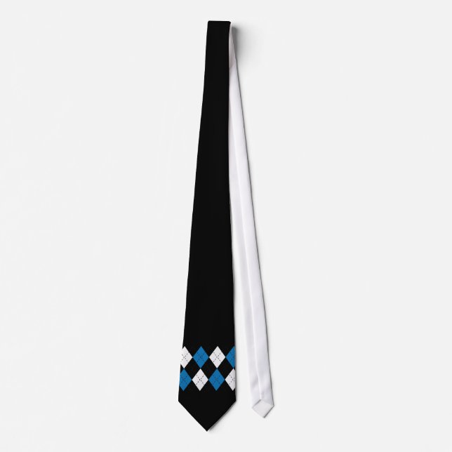 Moderiktig Argyle slips (Framsida)