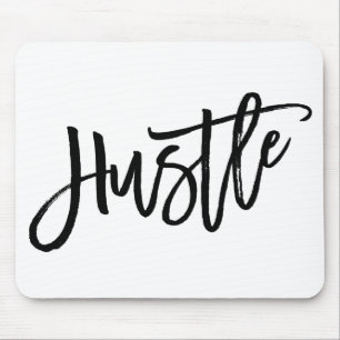 Moderiktig bokstäver för Hustle Musmatta