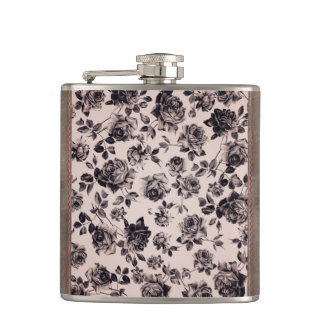 Moderiktig chic blommigt för vit- & fickplunta