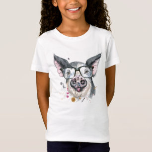 Moderiktig gris t shirt