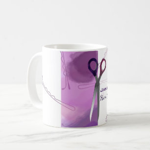 Moderiktig hårstylistmugg kaffemugg