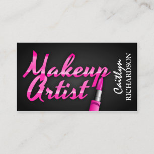 Moderiktig moderiktig Makeupkonstnär Visitkort