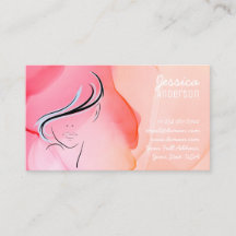 Moderiktig modern frisör för vattenfärg