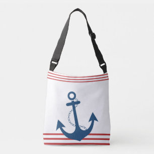 Moderiktig nautisk design axelväska