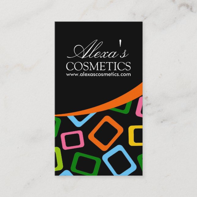 Moderiktig visitkort (Framsida)