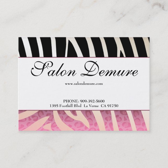 Moderiktiga certifikat för sebra- & (Framsida)