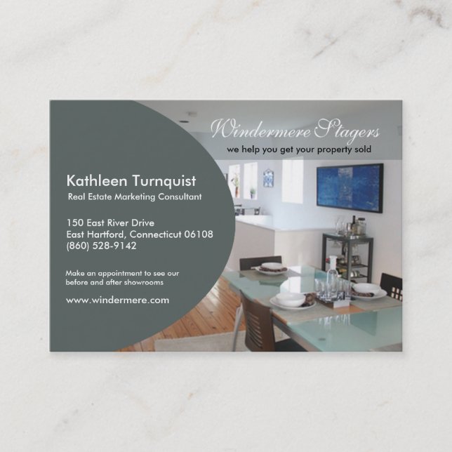 Moderiktiga Ovale profilerar visitkorten Visitkort (Framsida)