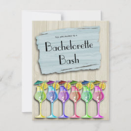 Moderiktiga tropiska paraplydrinkar inbjudningar