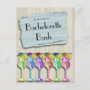 Moderiktiga tropiska paraplydrinkar inbjudningar