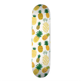 Moderiktigt ananasmönster skateboard bräda 21,5 cm