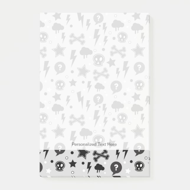 Moderiktigt mönster post-it block (Framsida)