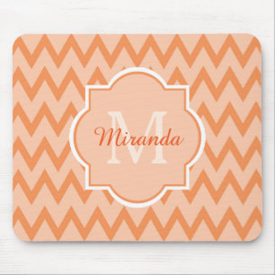 Moderiktigt orange sparresicksacknamn och Monogram Musmatta