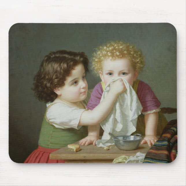 Moderlig instinkt, 1872 musmatta (Framsidan)