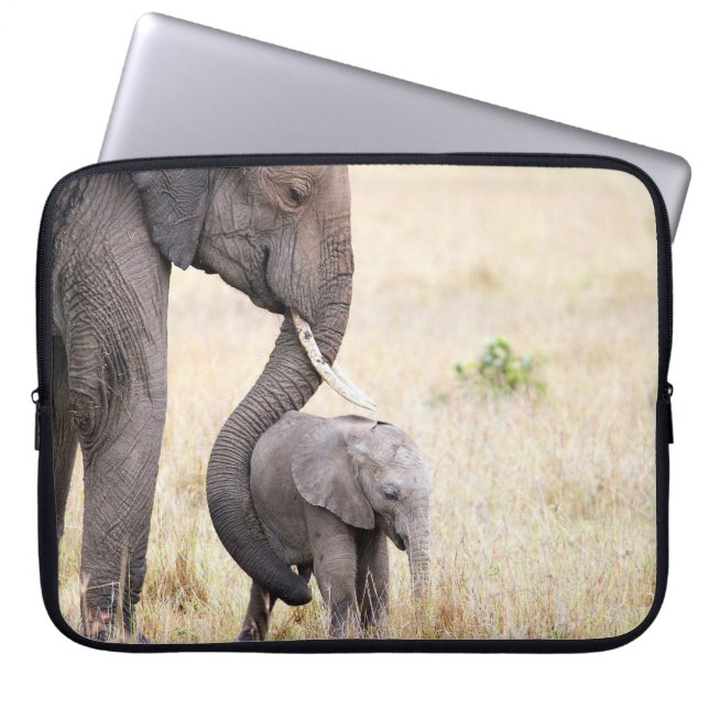 Moderlig kärlek laptop sleeve (Framsidan)
