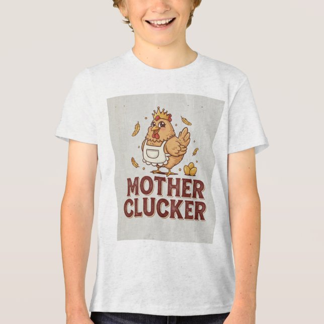 Moderlig Kluckare T Shirt (Framsida)