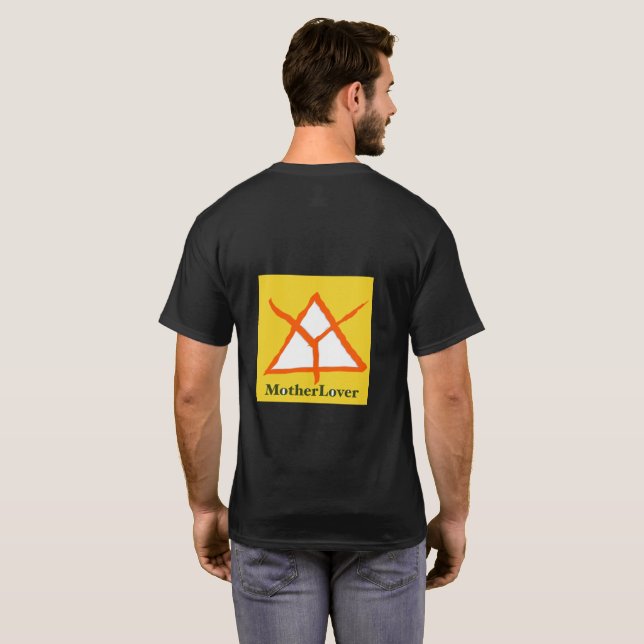 ModerLover flaggskeppsdesign  T Shirt (Hel baksida)