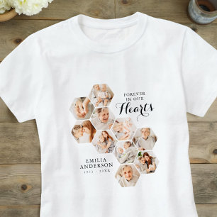 Modern 10 foton för Forever Hearts Memorial T Shirt
