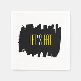 Modern 16:e födelsedagsfestens blöjor pappersservett