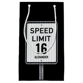 Modern 16th Birthday Speed Sign