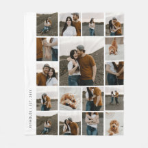 Modern 17 Fotocollage redigerbar färg