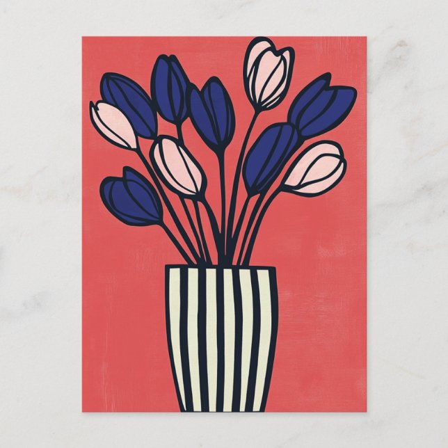 Modern 2009 i mitten av århundradet vykort (Framsida)