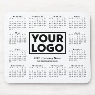 Modern 2022 Calendar Business Company Logotyp Whit Musmatta