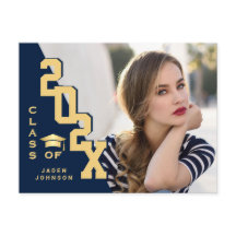 Modern 2025 FOTO Grad Examen Fest Inbjudan