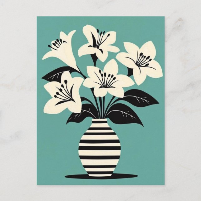 Modern 218 i mitten av århundradet vykort (Framsida)