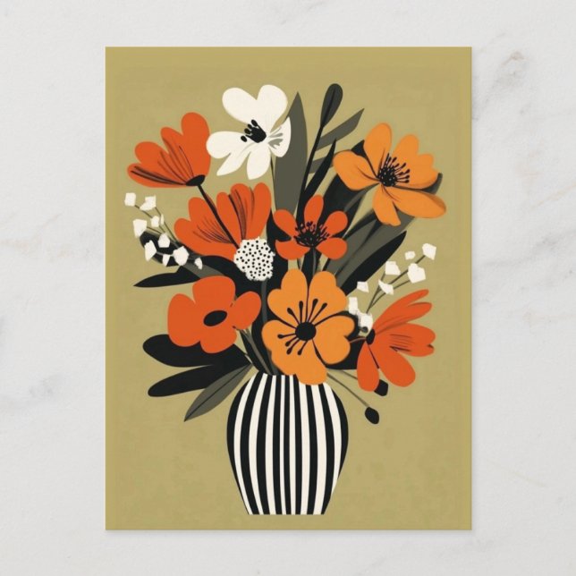 Modern 228 i mitten av århundradet vykort (Framsida)