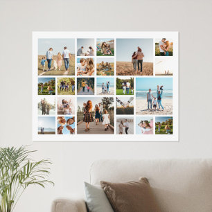 Modern 23 fotokollage poster