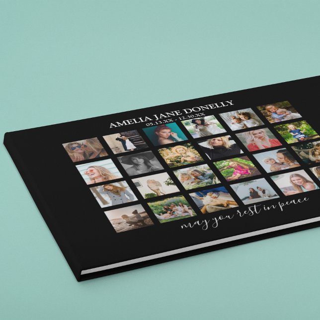 Modern 24 fotokollage gästböcker (Skapare uppladdad)