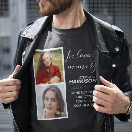Modern 2-fotolände | Memorial T Shirt