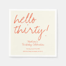 Modern 30års födelsedag