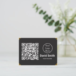 Modern 3.5" x 2.5" visitkort