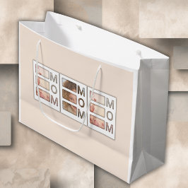 Modern 3-bildsgrid Minnesgåva för Mors födelsedag